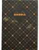Тетрадка Rhodia Heritage Quadrille Black А5, 64 страници на малки квадратчета - Rhodia - Clairefontaine - France - Heritage - 3037921172841-1-thumb