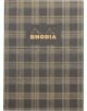 Тетрадка Rhodia Heritage Tartan Black, 64 страници на широки редове - Rhodia - Clairefontaine - France - Heritage - 3037921171134-1-thumb