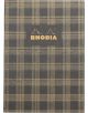Тетрадка Rhodia Heritage Tartan Black, 64 страници на малки квадратчета - Rhodia - Clairefontaine - France - Heritage - 3037921171332-1-thumb