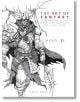 Черно-бяла илюстрация на брониран фентъзи воин на корицата на "Изкуството на фентъзито", със смел дизайн на героите, червен и златен текст и бял фон.-1-thumb