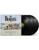 Три винилови плочи, частично покрити с обложката на албума The Beatles - Anthology 4 (3 VINYL), с колаж от снимки на Бийтълс - идеално решение за всеки колекционер или фен на редки и неиздавани записи на Бийтълс.-thumb