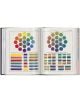 Книгата "Концепции за цветовете", 45-о издание, съдържа ярки диаграми с цветни колела и маркирани мостри, които изследват теорията на цветовете - пълноценни нюанси, сиви цветове, схеми и допълнителни комбинации - за художествена справка.-3-thumb
