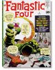 Корица на "Библиотека на Marvel Comics: The Fantastic Four Volume 1, 1961-1963": Фантастичната четворка се бори с гигантско зелено чудовище в града, докато г-н Фантастик се протяга, Невидимото момиче се държи настрана, Човешкият факел лети, а Нещото разби-1-thumb