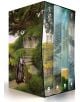 The History of Middle-earth Boxed Set 3 е комплект с твърди корици от четири книги на Дж.Р.Р. Толкин с илюстровани корици, подредени от Кристофър Толкин и включващи "Завръщането на сянката".-thumb