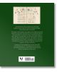 Задната корица на *Библиотеката на математиците: В горната част на корицата са изобразени геометрични диаграми, а в долната част - логото на Ivy Press, баркодът и ISBN на зелен фон.-2-thumb