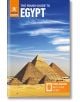 Корицата на "The Rough Guides to Egypt": На корицата на пътеводителя с електронна книга са изобразени пирамидите в Гиза под синьо небе. Оранжева емблема подчертава включената безплатна електронна книга - идеална за независими пътешественици.-1-thumb