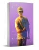 Корицата на The Summer Hikaru Died, Vol. 5 изобразява момче с шапка и ежедневни дрехи, с чанта през рамо, застанало на топла светлина на лилав фон - намек за тайните на планината и загадъчния Танака.-1-thumb