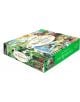 Пъзел Лорънс Кинг: Детайли за продукта: "Светът на романтиците", 1000 части - кутия с живи илюстрации на природата, творци и сцени от романтичната епоха, зелени странични панели и детайли за продукта.-2-thumb