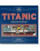 Панорамен пъзел Лорънс Кинг: The World of the Titanic, 1000 части представя илюстрован изглед на RMS Titanic и свързани сцени, допълнен с интересни истории и исторически детайли.-1-thumb