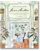 Корицата на книгата "Световете на Джейн Остин" изобразява жена в старинно облекло, която пише на бюро в богато украсена стая с елегантни рамки и вази - изискана почит към класическата литература.-1-thumb