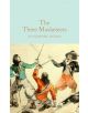 Корица на "Тримата мускетари" (Macmillan Collector's Library), на която трима мъже в исторически дрехи се бият с мечове, а един от тях е паднал на земята.-thumb
