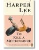 Корица на книгата "Да убиеш присмехулник" от Харпър Лий, на която е изобразено дете с оранжева риза на люлка от гума на блед фон. Над 42 милиона продадени екземпляра по света.-1-thumb