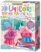 Цветна кутия за Творчески комплект 4М - Направи сам свещички еднорог, в която са изобразени две готови розови свещи еднорог и зелени формички. На кутията е посочено, че от комплекта се правят две свещи еднорози. Подходящ за възраст 8+.-1-thumb