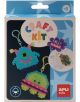 Творчески комплект Apli Kids - Направи сам ключодържател с космически мотиви - Apli - Apli Paper - Момиче, Момче - Apli - Kids - 8410782198802-2-thumb
