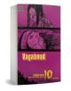 Vagabond Vol. 10 с меки корици с розово-черна корица и дръзко жълто заглавие, на която са изобразени ранен мъж с превръзка и мрачна жена; създадена от Такехико Иноуе и вдъхновена от Миямото Мусаши.-1-thumb