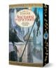 Българско издание Властелинът на пръстените, книга 3: Завръщането на краля с илюстрована корица с изображение на замък, бронирани фигури, Рингврайт край Мордор, както и с орнаментиран дизайн на бордюра и гръбнака.-1-thumb