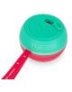 Кръгла, преносима Bluetooth колонка Legami - Watermelon в тюркоазено и червено с контролни бутони, порт за зареждане и червена каишка LEGAMI MILANO-част от стилната колекция аксесоари Legami.-6-thumb