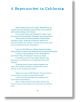 Страница от Вой/Хоул представя "Супермаркет в Калифорния" със син и оранжев текст върху бяло. Центрираното стихотворение отразява стила на известния американски поет Алън Гинзбърг, а в долната част е показан номерът на страницата 36.-5-thumb