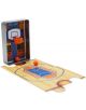 Winkee Мини игра - Баскетбол е малка настолна баскетболна игра в калаена кутия, с мини игрище, табло, две оранжеви топки и табло - идеална за антистрес аксесоар на бюрото.-2-thumb
