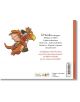 Illustration tirée de "Zébulon le dragon" : un petit dragon orange enthousiaste mais maladroit tente de capturer une princesse, d'après le texte en français de l'album jeunesse.-2-thumb
