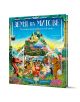 Книгата "Земя на митове" има ярка корица с митични сцени, древни сгради и герои сред природата. Заглавие на български: Земя на митове (Land of Myths), подзаглавие: 12 легенди, представени по нов начин. Илюстрирана книга за всички възрасти.-1-thumb