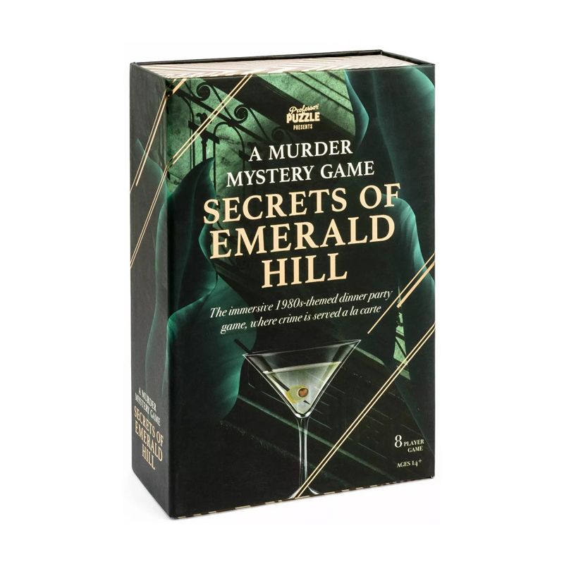 Secrets of Emerald Hill Murder Mystery Game, by Professor Puzzle