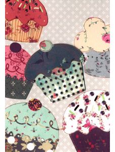 Картичка Cupcakes
