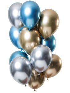 Комплект балони Folat - Sapphire, 12 бр.