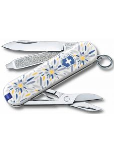 Швейцарски джобен нож Victorinox Classic 2021 Alpine Edelweiss – лимитирана серия