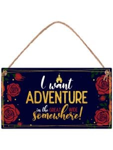 Табелка за стена - I Want Adventure