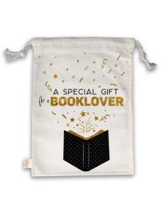 Торбичка за книги с връзки - A Special Gift For A Booklover