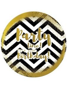 Табелка-картичка - Party time! It's Your Birthday!