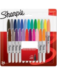 Комплект перманентни маркери Sharpie, 24 цвята