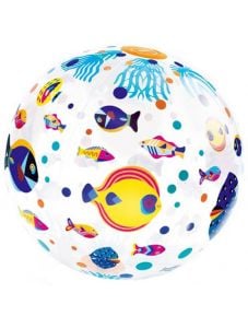 Надуваема топка Djeco - Риби
