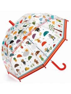 Детски чадър Djeco - Под дъжда