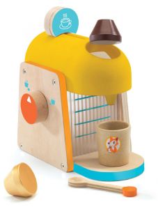 Детска играчка Djeco - Машина за кафе My espresso