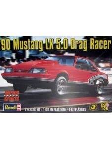Сглобяем модел Revell - '90 Mustang LX 5.0 Drag Racer