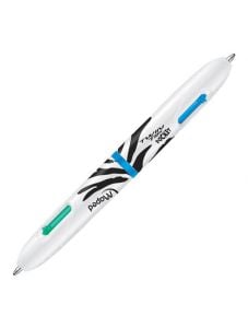 Многоцветна химикалка Maped Twin Tip, pocket - бял корпус