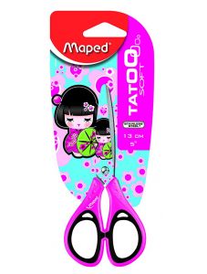 Ножица Maped Soft - Tatoo Kids