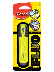 Текстмаркер Maped Fluo Peps, жълт