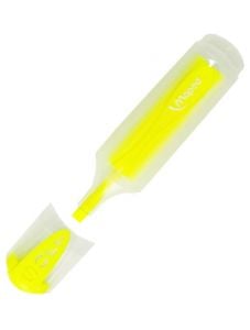 Текстмаркер Maped Fluo'Peps Ultra Soft, жълт