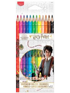 Цветни моливи Maped Color'Peps - Harry Potter, 12цвята