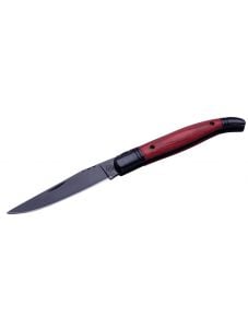 Сгъваем нож Laguiole Black Blade Red Pakka