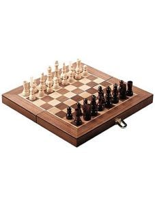 Дървен шах, 30 х 30 см.