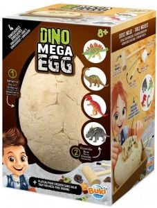 Детска играчка Buki - Мега яйце, Динозаври