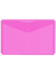 Папка с копче Office Zone, формат А4, розова