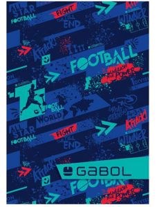 Тетрадка Gabol А4, 60 карирани листа, за момчета
