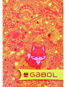 Тетрадка Gabol А5, 40 листа с тесни и широки редове