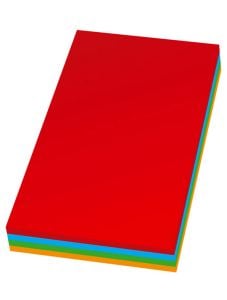Цветна хартия A4, 100 листа, наситени цветове