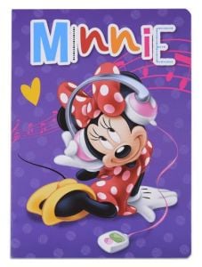 Тетрадка Minnie Mouse А5, 28 листа на малки квадратчета